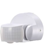 LED bewegingssensor/bewegingsmelder/PIR Sensor Opbouw Wit Kunststof 8m 360 Graden IP20