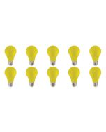 LED Lamp 10 Pack - Specta - Geel Gekleurd - E27 Fitting - 3W