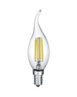 LED Lamp - Kaarslamp - Filament - E14 Fitting - 6W Dimbaar - Warm Wit 2700K