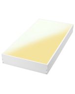 LED Paneel - Aigi Limno Slim - 60x60 - Aanpasbare Kleur CCT - 32W Opbouw Vierkant - Smart Wifi - Dimbaar - Mat Wit - Aluminium