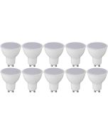 LED Spot 10 Pack - GU10 Fitting - 4W - Warm Wit 3000K