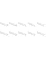 LED TL Buis T8 10 Pack - Aigi - 120cm 18W High Lumen 140 LM/W - Natuurlijk Wit 4000K