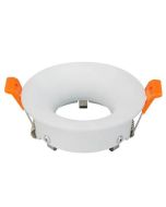 Spot Armatuur GU10 - Inbouw Rond - Mat Wit Aluminium - Ø85mm