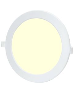 LED Downlight Slim 6 Pack - Inbouw Rond 3W - Natuurlijk Wit 4200K - Mat Wit Aluminium - Ø90mm