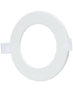 LED Downlight Slim 6 Pack - Inbouw Rond 3W - Natuurlijk Wit 4200K - Mat Wit Aluminium - Ø90mm