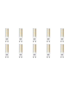 LED Lamp 10 Pack - Aigi - G9 Fitting - 4.8W - Warm Wit 3000K | Vervangt 40W