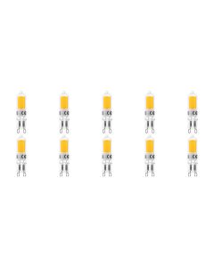 LED Lamp 10 Pack - G9 Fitting - Dimbaar - 3W - Helder/Koud Wit 6000K | Vervangt 32W