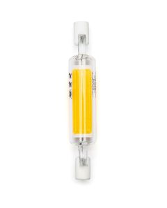 LED Lamp - Aigi Qolin - R7S Fitting - 4W - Helder/Koud Wit 6500K - Oranje - Glas