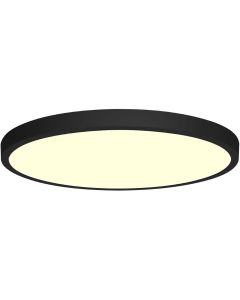 LED Paneel - Ø30 Warm Wit 3000K - 28W Opbouw Rond - Mat Wit - Flikkervrij