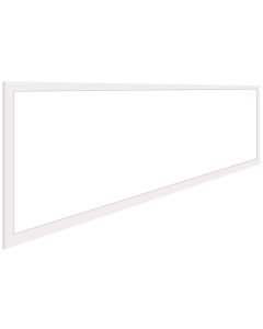 LED Paneel - Aigi - 30x120 Helder/Koud Wit 6000K - 32W High Lumen - Inbouw Rechthoek - Mat Wit Aluminium