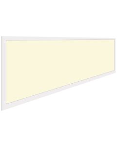 LED Paneel - Aigi - 30x120 Warm Wit 3000K - 40W Inbouw Rechthoek - Mat Wit Aluminium