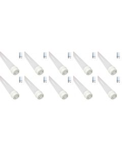 LED TL Buis T8 met Starter 10 Pack - 120cm 16W - Natuurlijk Wit 4200K