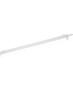 LED Wandlamp - Wandverlichting - Trion Noram - 7W - Warm Wit 3000K - Rechthoek - Mat Wit - Kunststof 