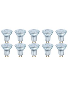 OSRAM - LED Spot 10 Pack - Parathom PAR16 940 36D - GU10 Fitting - Dimbaar - 3.7W - Natuurlijk Wit 4000K | Vervangt 35W