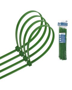 Tie Wraps - Tyrap - Aigi Tie - 3.6x250mm - Groen - 40 Stuks