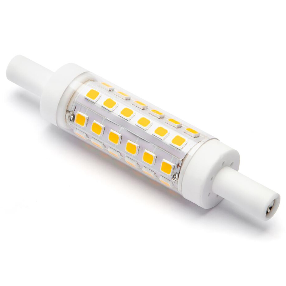 LED-Lampe - Aigi Trunka - R7S Fassung - 5W - Warmweiß 3000K - Glas