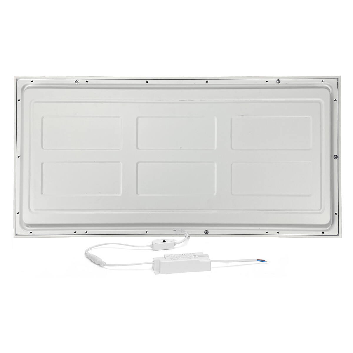 LED-Panel 30x60 - Velvalux Lumis - LED-Panel für abgehängte Decken - Naturweiß 4000K - 24W - Einbau - Rechteckig - Weiß - Flackerfrei