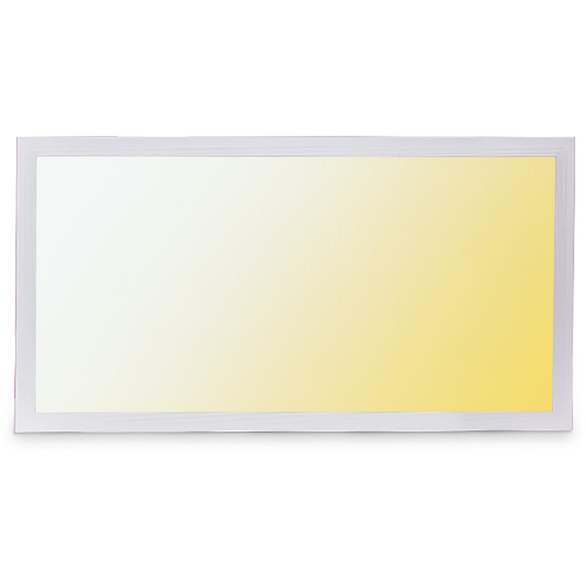 LED-Panel 30x60 - Velvalux Lumis - LED-Panel für abgehängte Decken - Anpassbare Farbe CCT - 24W - Einbau - Rechteckig - Weiß - Flackerfrei