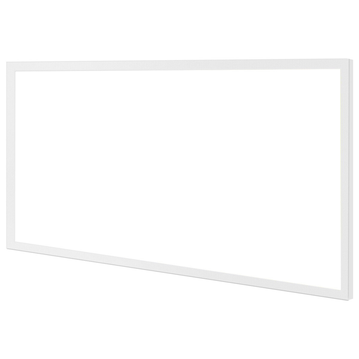 LED-Panel 30x60 - Velvalux Lumis - LED-Panel für abgehängte Decken - Klar/Kaltweiß 6000K - 24W - Einbau - Rechteckig - Weiß - Flackerfrei