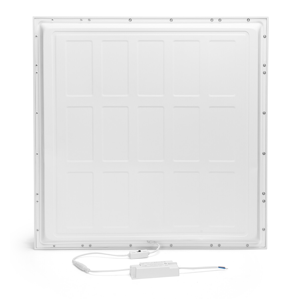 LED-Panel 62x62 - Velvalux Lumis - LED-Panel Deckenraster - Anpassbare Farbe CCT - 36W - Einbau - Quadratisch - Weiß - Flimmerfrei