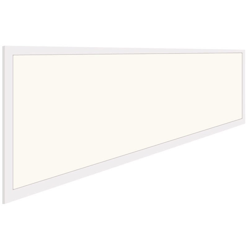 LED Panel - Aigi - 30x120 Universalweiß 4000K - 40W High Lumen UGR19 - Einbau Rechteckig - Mattweiß - Flimmerfreies