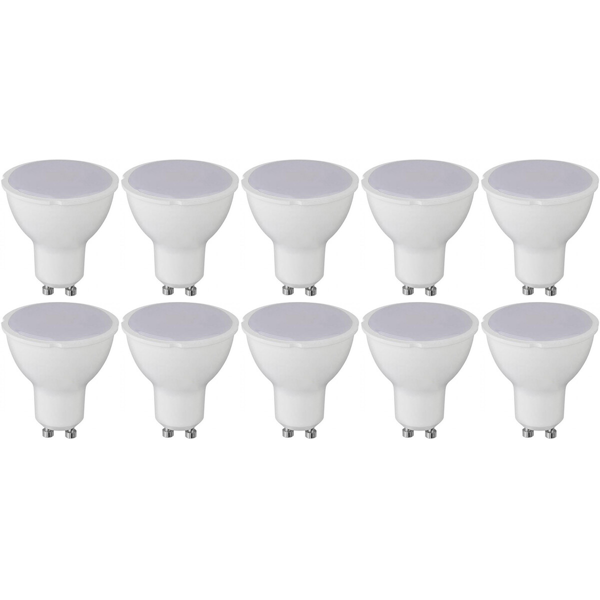 LED Spot 10er Pack - GU10 Fassung - 4W - Warmweiß 3000K