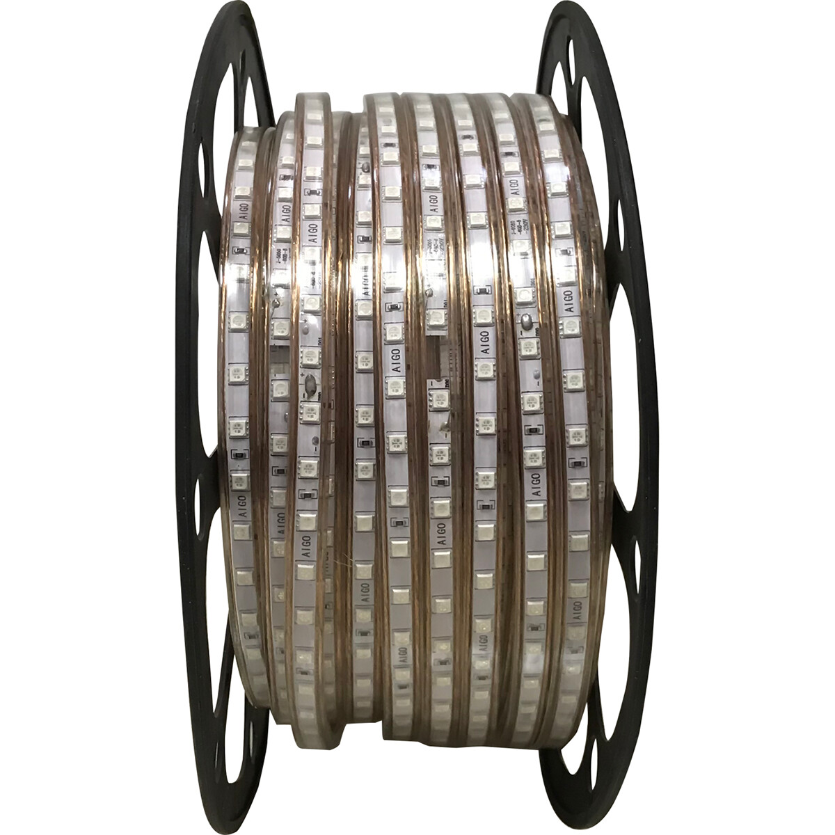 LED Strip - Aigi Strabo - 50 Meter - Dimmbar - IP65 Wasserdicht - Blau - 5050 SMD 230V