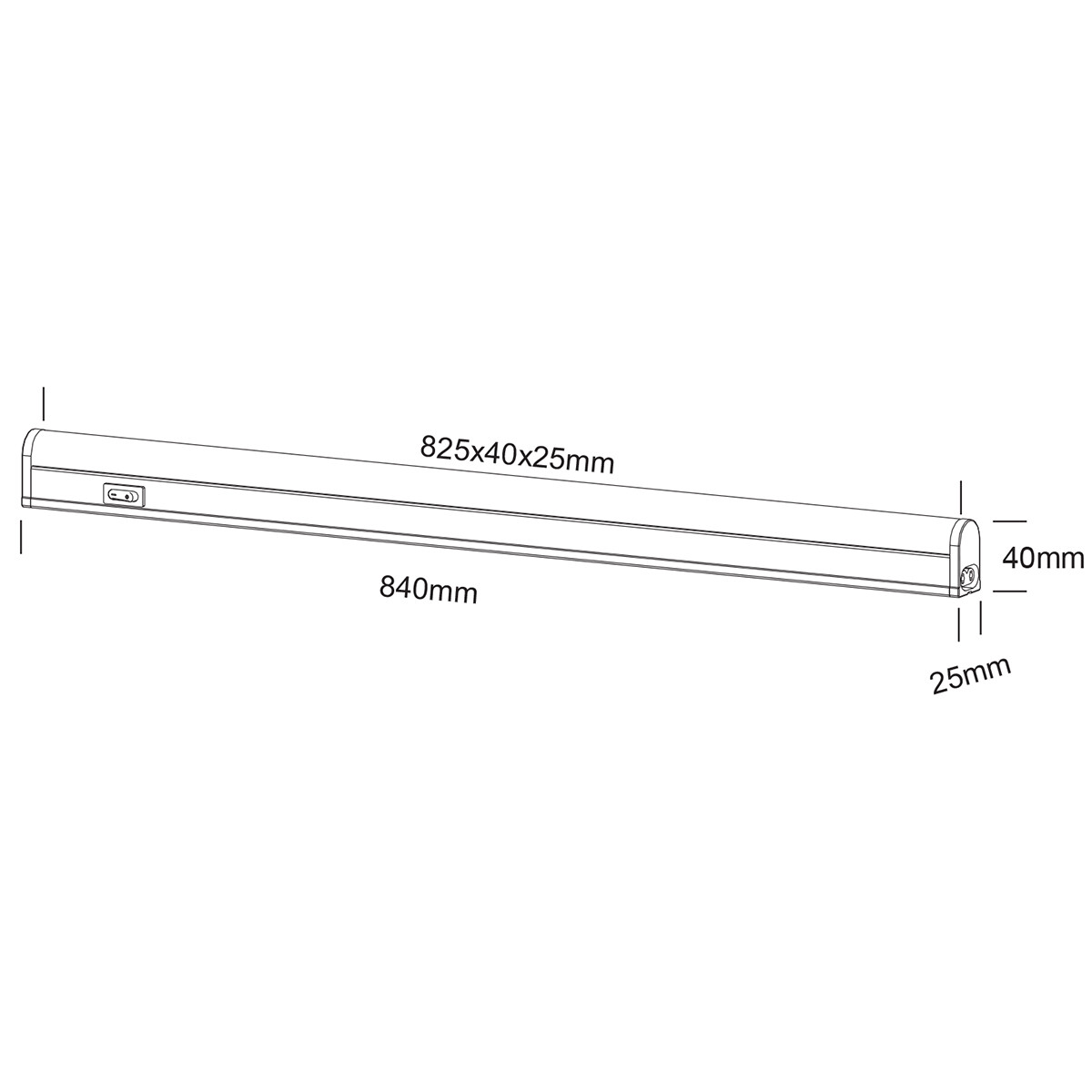 LED Wandlampe - Wandleuchte - Trion Noram - 13W - Warmweiß 3000K - Rechteckig - Mattweiß - Kunststoff