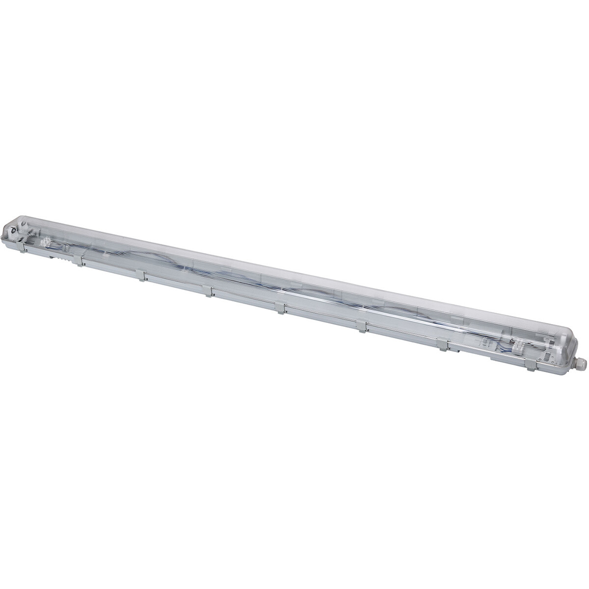 LED Feuchtraumleuchte mit T8 G13 Röhren - Velvalux Strela - 150cm - Doppelt - Verbindbar - Wasserdicht IP65 - 40W 4800lm - 840 Universalweiß 4000K | Ersetzt 294W