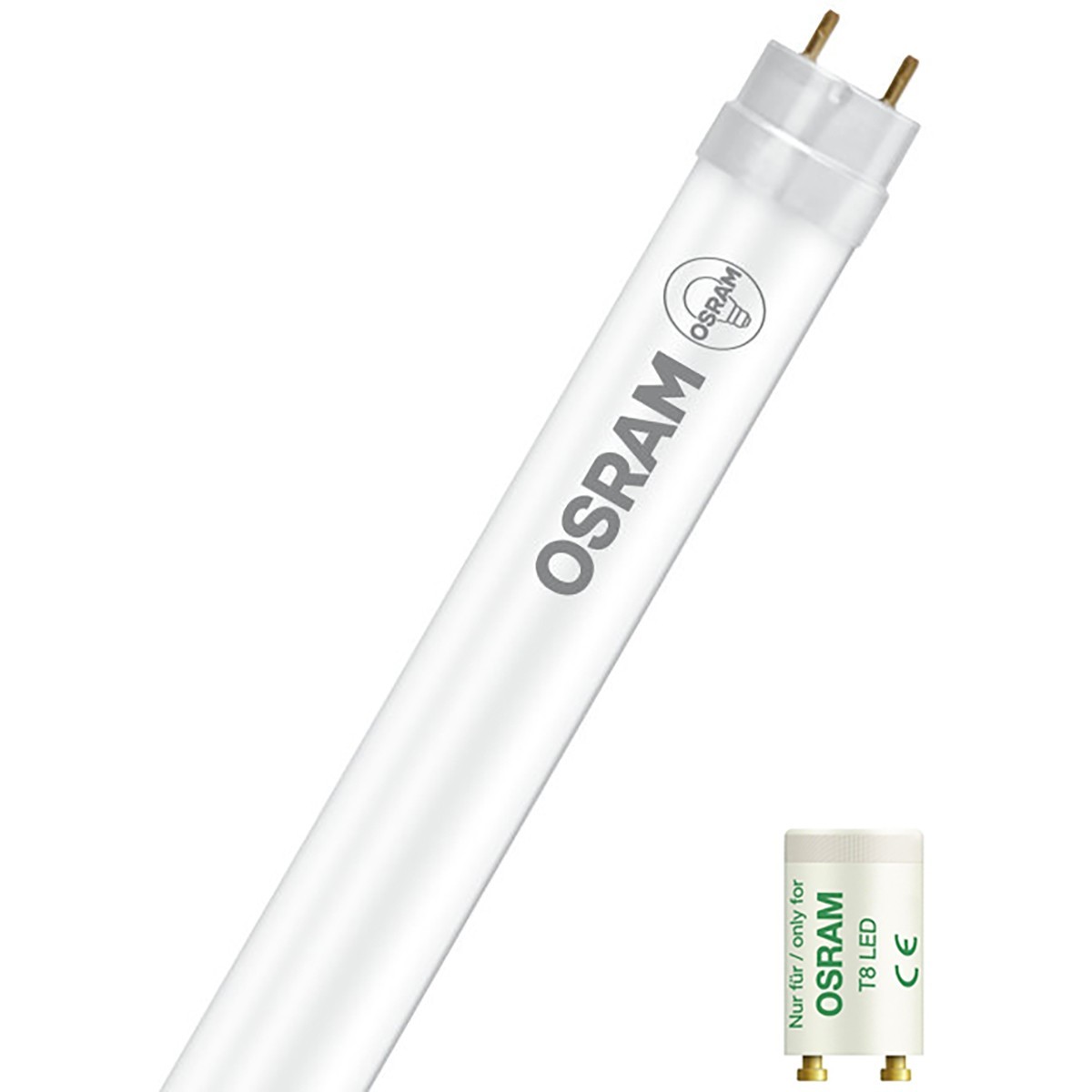 OSRAM - LED TL Leuchtstofflampe T8 mit Leuchtstofflampe - SubstiTUBE Value EM 830 - Aigi Hari - 120cm Doppel - 32.4W - Warmweiß 3000K