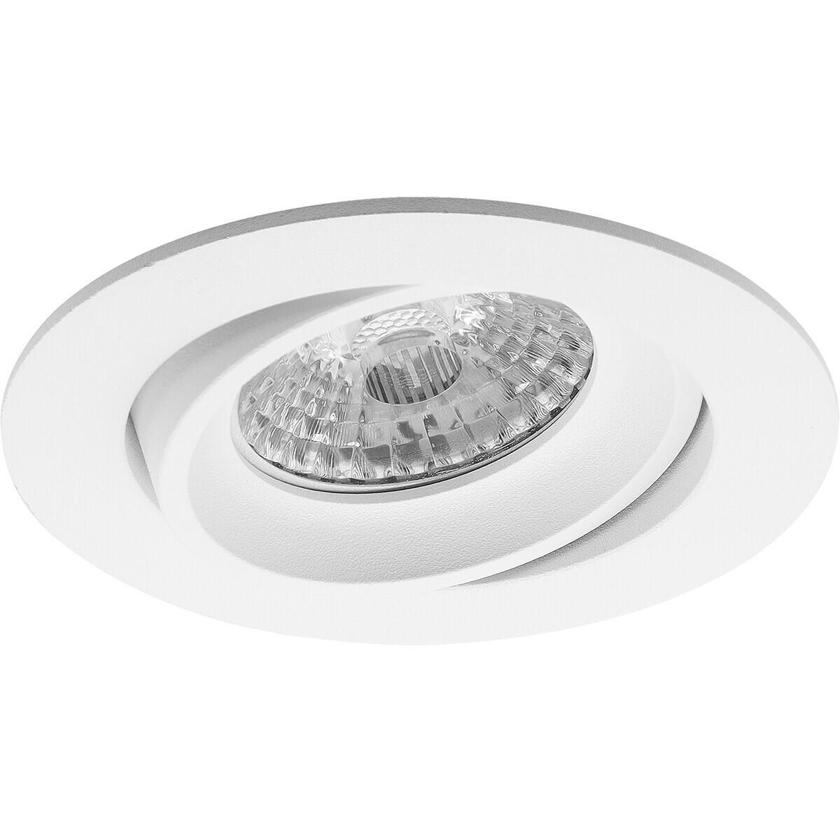 PHILIPS - LED Spot Set - MASTER 927 36D VLE - Pragmi Delton Pro - GU10 Sockel - DimTone Dimmbar - Einbau Rund - Mattweiß - 3.7W - Warmweiß 2200K-2700K - Kippbar - Ø82mm