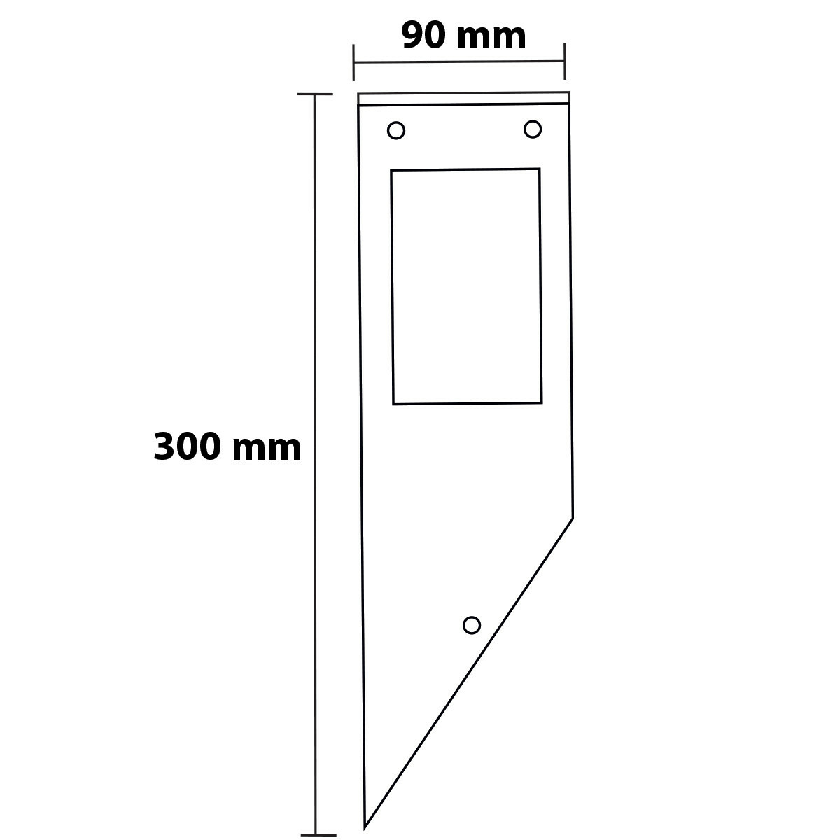 LED Gartenbeleuchtung - Außenwandleuchte - Kavy 1 - E27 Fassung - Quadrat - Aluminium - Philips - CorePro Lustre 827 P45 FR - 5.5W - Warmweiß 2700K