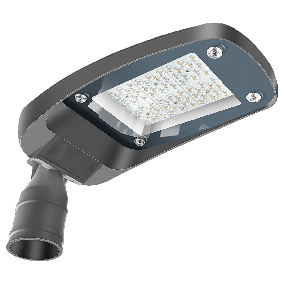 Straßenlaterne mit Photocell-Sensor - Rinzu Strion - 60 Watt - 9000 Lumen - 4000K - Wasserdicht IP66 - 70x140D Ø60mm Spigot - OSRAM-Treiber - Lumileds